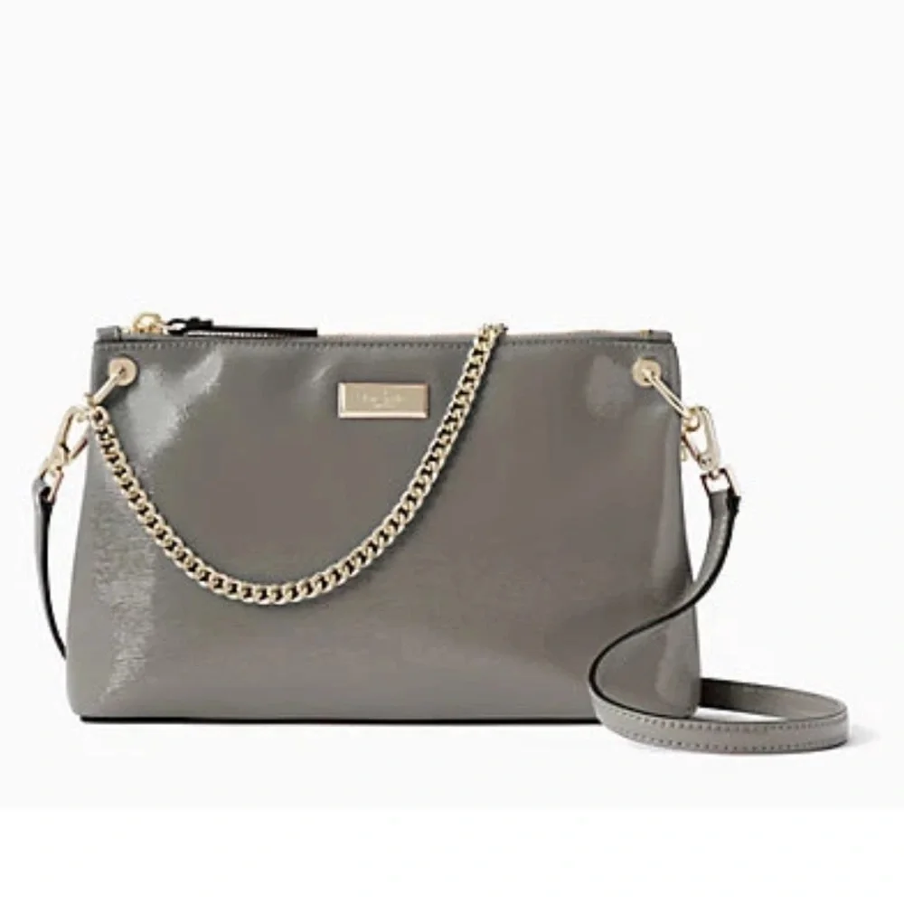 Kate Spade Bixby Place River Hare Grey‎ Shoulder Crossbody